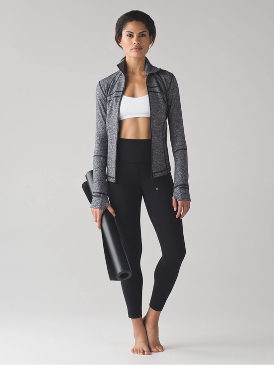 lululemon athletica Jackets & Blazers - Lululemon Define Jacket Heathered Black sz 8